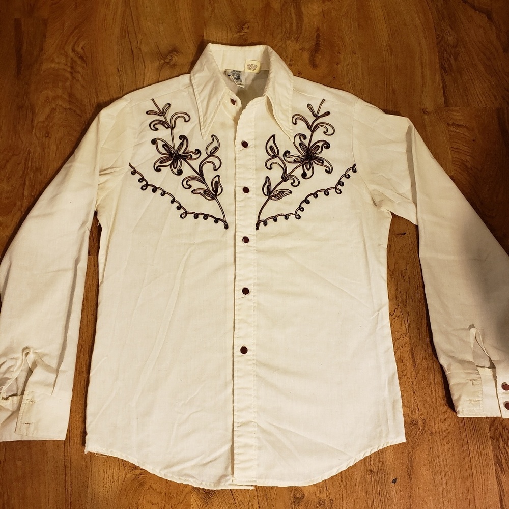 Kennington California western rockstar button down